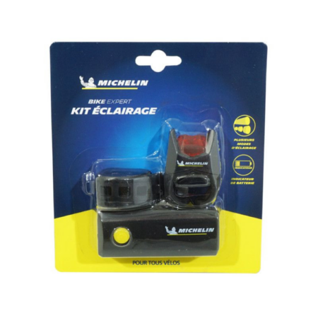 Eclairage vélo à pile Michelin