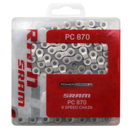 Chaine 7/8V. route/vtt Sram PC-870 argent